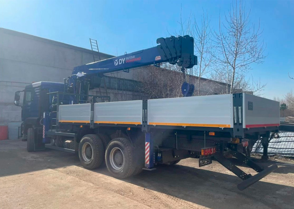 Бортовой грузовик SITRAK C7H 6х4 с КМУ DONGYANG SS2725LB 2025 - Грузовик бортовой/ Платформа, Автоманипулятор: фото 2 Бортовой грузовик SITRAK C7H 6х4 с КМУ DONGYANG SS2725LB 2025 - Грузовик бортовой/ Платформа, Автоманипулятор: фото 2