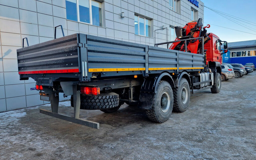 Бортовой грузовик/ Платформа, Автоманипулятор Бортовой грузовик SITRAK C7H с КМУ Sunhunk K 238, 2025: фото 7