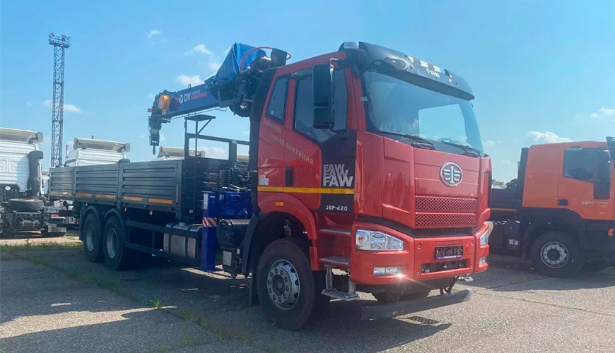 FAW 3250 (J6P) 6×4 с КМУ Dongyang 1956 ACE, 2025 - Грузовик бортовой/ Платформа, Автоманипулятор: фото 1 FAW 3250 (J6P) 6×4 с КМУ Dongyang 1956 ACE, 2025 - Грузовик бортовой/ Платформа, Автоманипулятор: фото 1