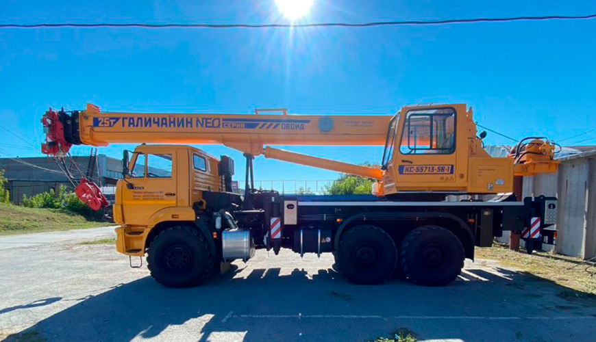 Галичанин КС-55713-5В-1 NEO 2025 - Мобильный кран: фото 1 Галичанин КС-55713-5В-1 NEO 2025 - Мобильный кран: фото 1