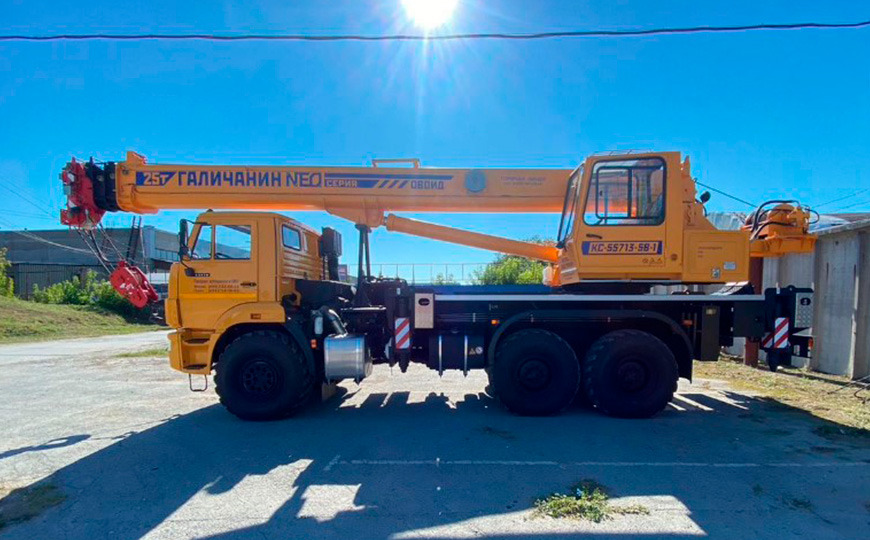 Галичанин КС-55713-5В-1 NEO 2025 - Автокран: фото 1 Галичанин КС-55713-5В-1 NEO 2025 - Автокран: фото 1
