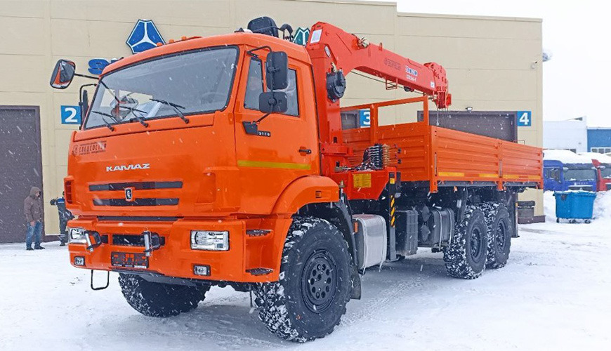 КАМАЗ 43118 с КМУ Kanglim 1256, 2025 - Грузовик бортовой/ Платформа, Автоманипулятор: фото 1 КАМАЗ 43118 с КМУ Kanglim 1256, 2025 - Грузовик бортовой/ Платформа, Автоманипулятор: фото 1