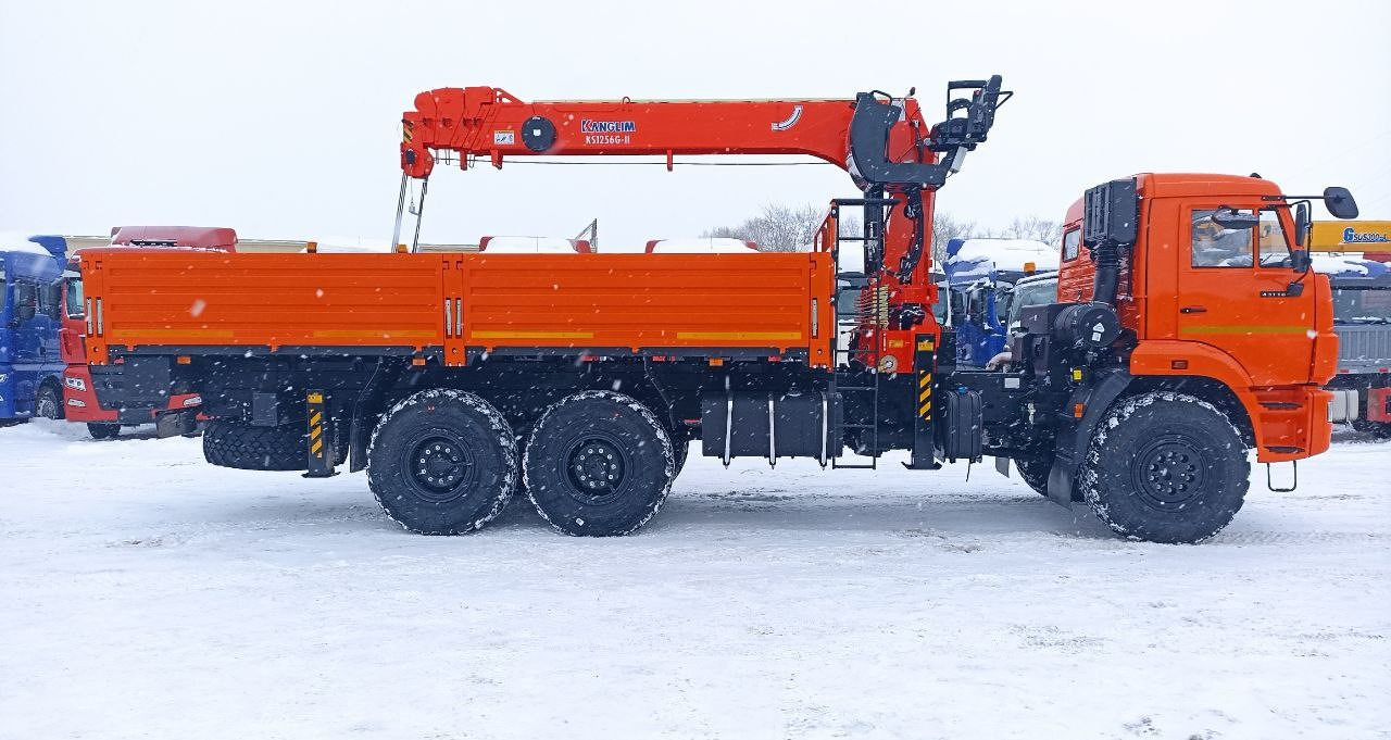 КАМАЗ 43118 с КМУ Kanglim 1256, 2025 - Грузовик бортовой/ Платформа, Автоманипулятор: фото 4 КАМАЗ 43118 с КМУ Kanglim 1256, 2025 - Грузовик бортовой/ Платформа, Автоманипулятор: фото 4