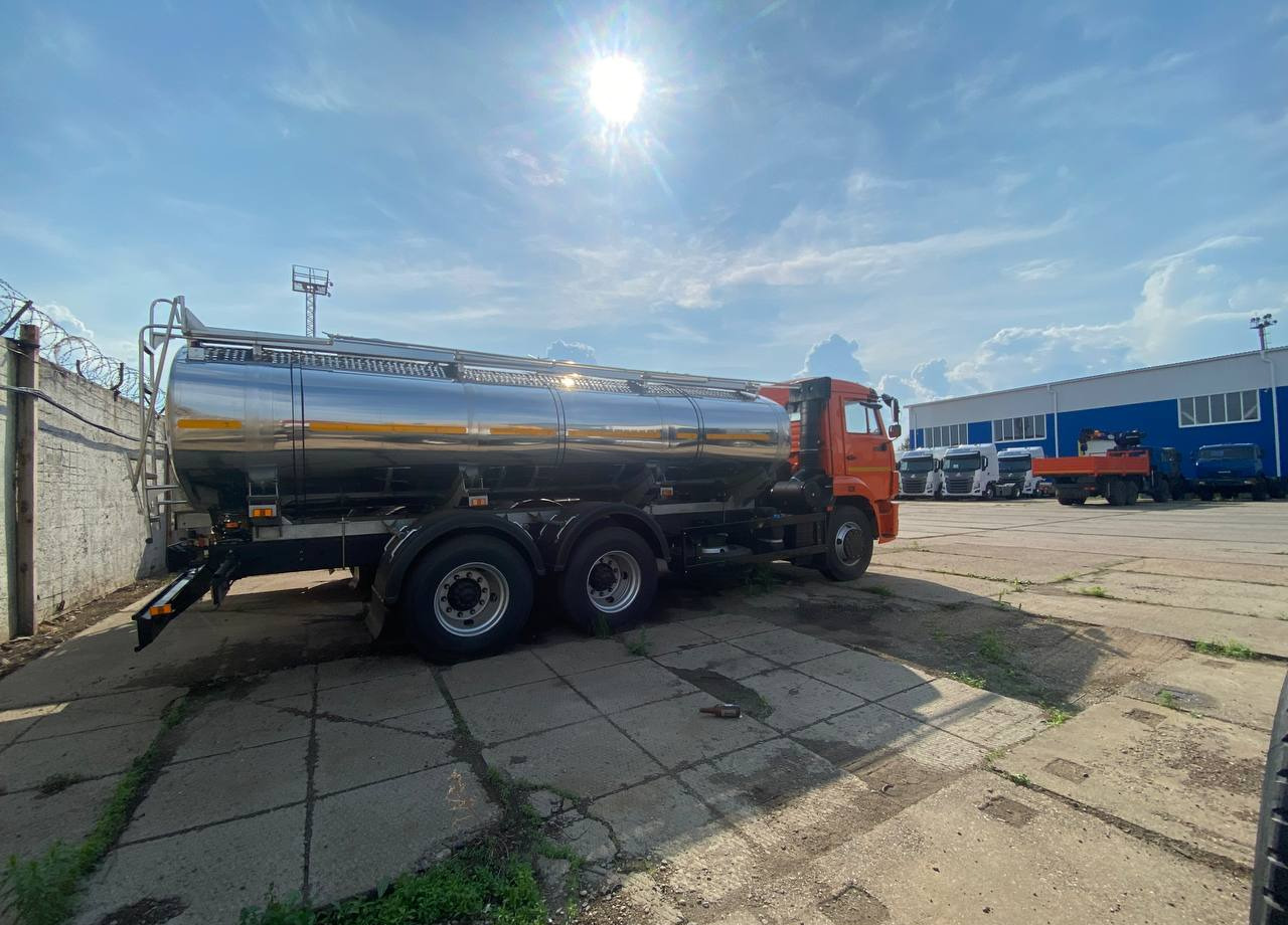 Новый Грузовик-цистерна КАМАЗ 65115 6х4 пищевая цистерна (молоковоз) 17м3 2025: фото 6 Новый Грузовик-цистерна КАМАЗ 65115 6х4 пищевая цистерна (молоковоз) 17м3 2025: фото 6