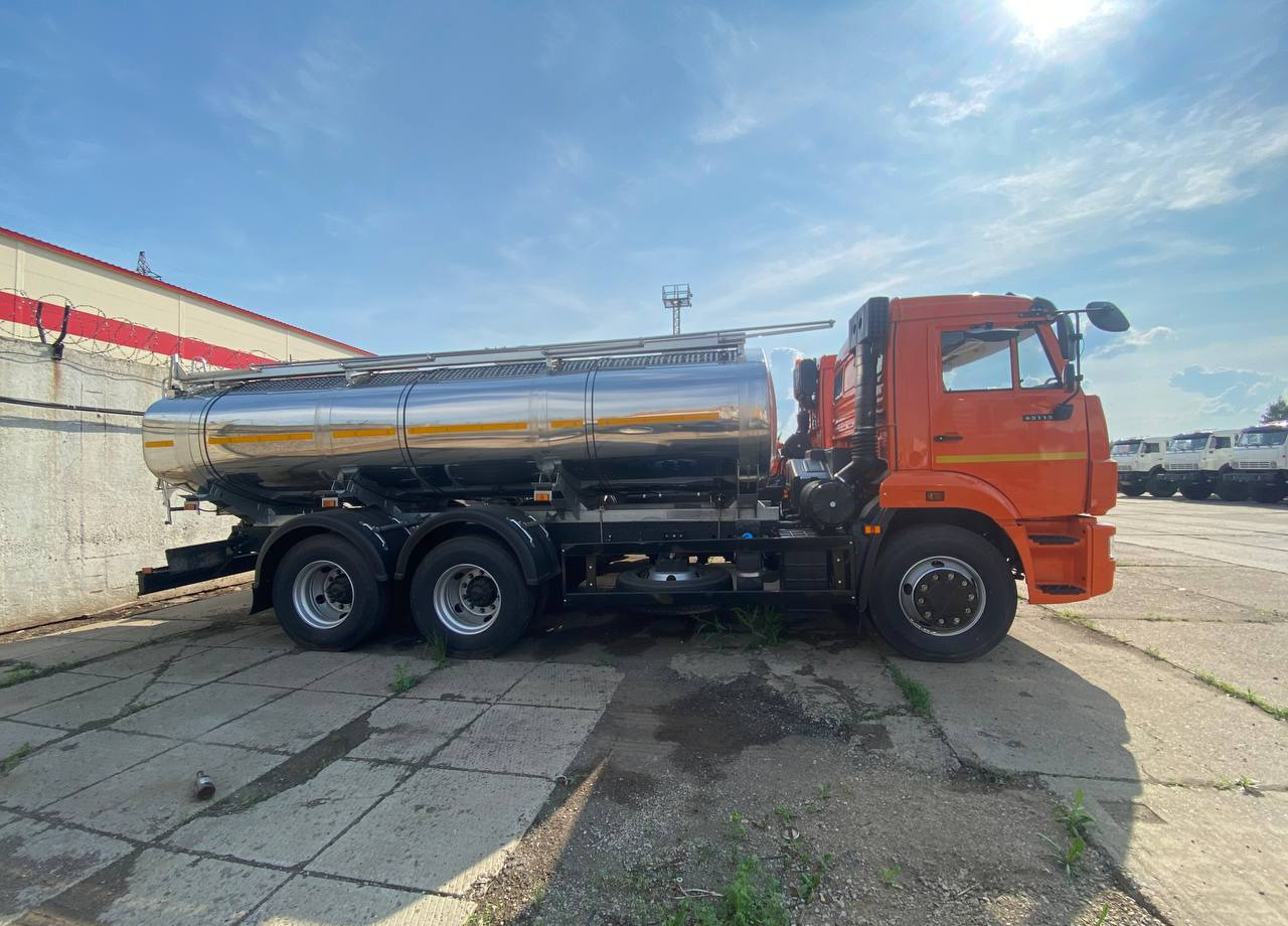 КАМАЗ 65115 6х4 пищевая цистерна (молоковоз) 17м3 2025 - Грузовик-цистерна: фото 5 КАМАЗ 65115 6х4 пищевая цистерна (молоковоз) 17м3 2025 - Грузовик-цистерна: фото 5