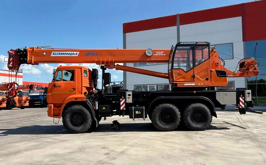 Клинцы КС-55713-5К-3 2025 - Автокран: фото 1 Клинцы КС-55713-5К-3 2025 - Автокран: фото 1
