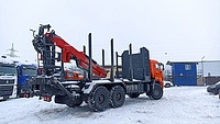 Лесовоз, сортиментовоз Лесовоз КАМАЗ 43118 6х6 с КМУ Велмаш-С 10-74 2025: фото 11