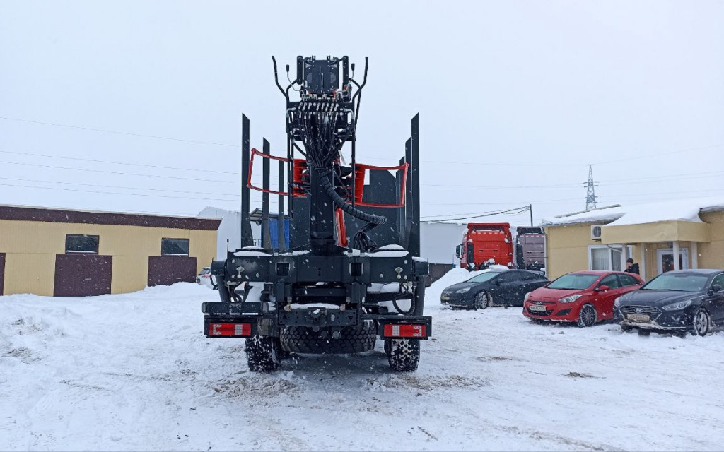 Лесовоз, сортиментовоз Лесовоз КАМАЗ 43118 6х6 с КМУ Велмаш-С 10-74 2025: фото 12