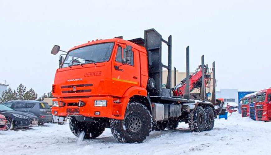 Лесовоз КАМАЗ 43118 6х6 с КМУ Велмаш-С 10-74 2025 - Лесовоз, Автоманипулятор: фото 1 Лесовоз КАМАЗ 43118 6х6 с КМУ Велмаш-С 10-74 2025 - Лесовоз, Автоманипулятор: фото 1