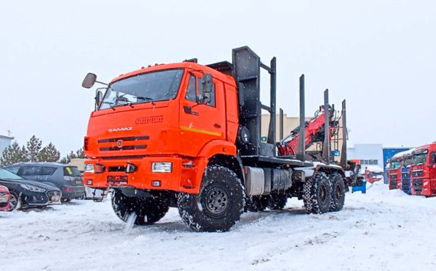 Лесовоз КАМАЗ 43118 6х6 с КМУ Велмаш-С 10-74 2025 - Лесовоз, сортиментовоз: фото 1 Лесовоз КАМАЗ 43118 6х6 с КМУ Велмаш-С 10-74 2025 - Лесовоз, сортиментовоз: фото 1