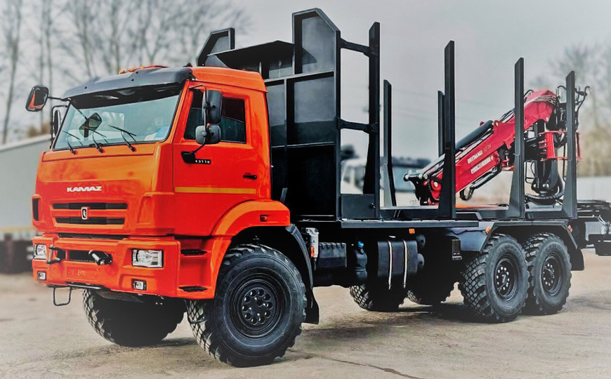 Лесовоз (сортиментовоз) КАМАЗ 43118 с КМУ Велмаш-С, 2024 - Лесовоз, сортиментовоз: фото 1 Лесовоз (сортиментовоз) КАМАЗ 43118 с КМУ Велмаш-С, 2024 - Лесовоз, сортиментовоз: фото 1