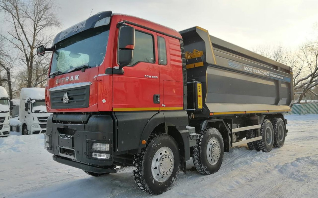 Самосвал SITRAK C7H 8х4 540 л.с. 35 м³ 2024 - Самосвал: фото 4 Самосвал SITRAK C7H 8х4 540 л.с. 35 м³ 2024 - Самосвал: фото 4