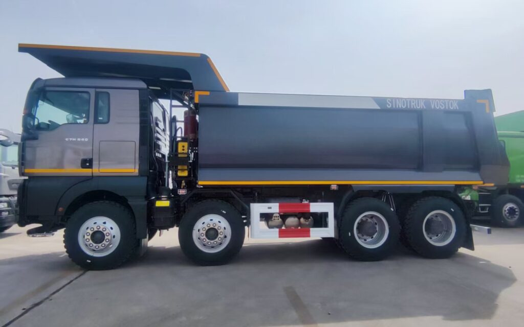 Самосвал Самосвал Sitrak C7H 8×4 540 л.с. 23м3 2025г: фото 7 Самосвал Самосвал Sitrak C7H 8×4 540 л.с. 23м3 2025г: фото 7