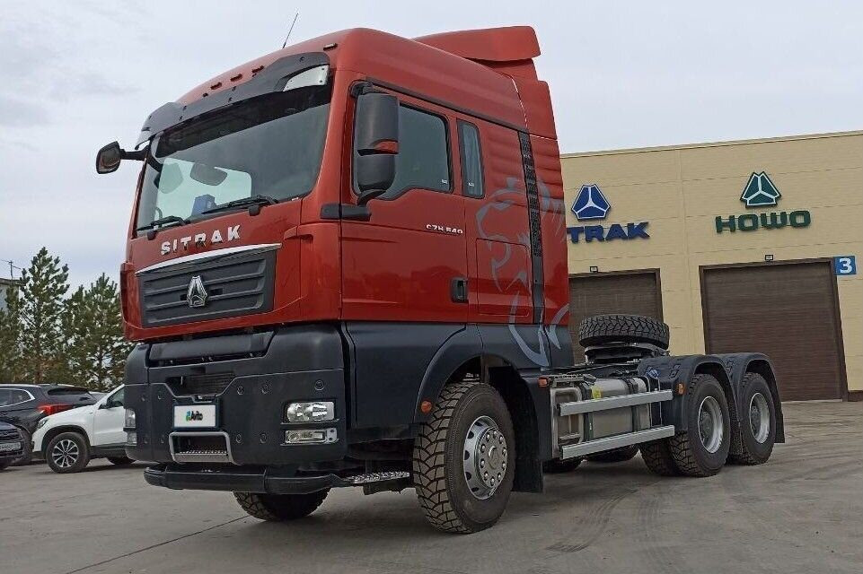 Тягач Sitrak C7H 6х4 540 л.с. МКПП рессорная подвеска 2023 - Тягач: фото 1 Тягач Sitrak C7H 6х4 540 л.с. МКПП рессорная подвеска 2023 - Тягач: фото 1