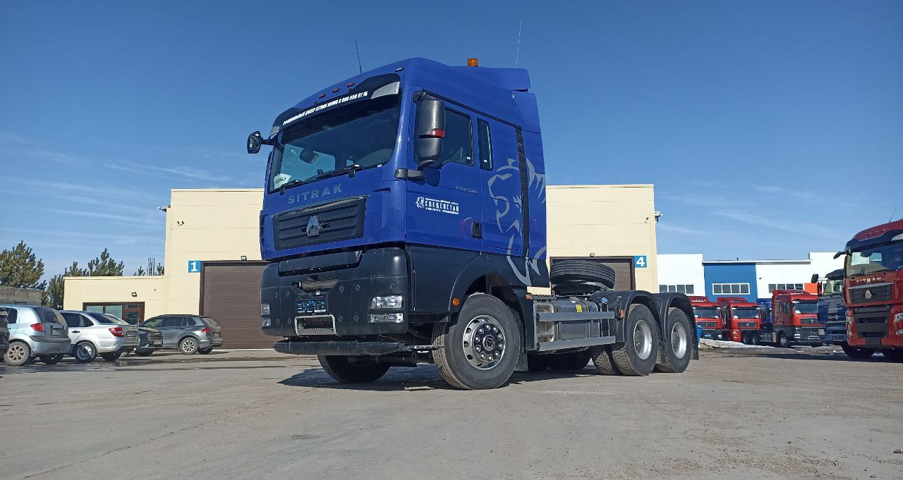 Новый Тягач Тягач Sitrak C7H 6х4 540 л.с. МКПП рессорная подвеска 2023: фото 8