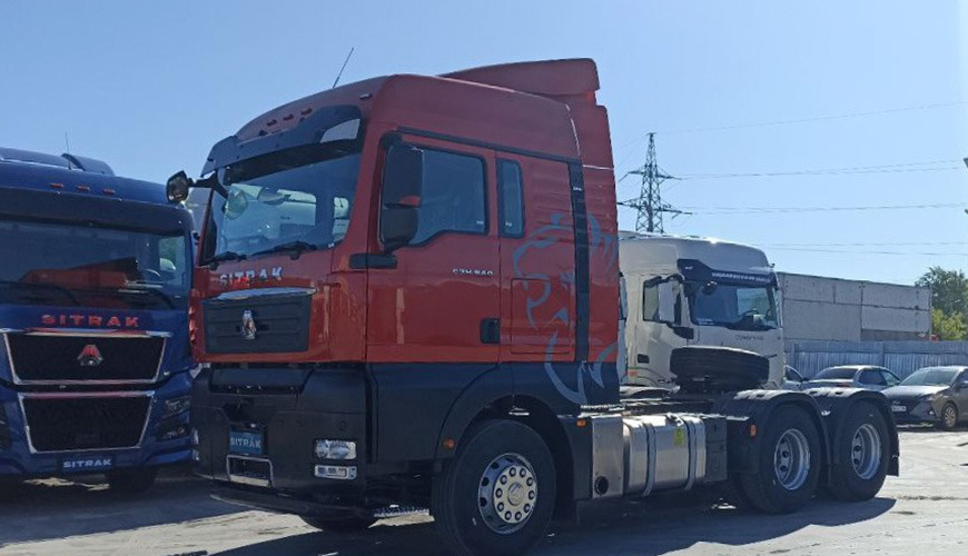 Новый Тягач Тягач Sitrak C7H 6х4 540 л.с. МКПП рессорная подвеска 2023г: фото 13