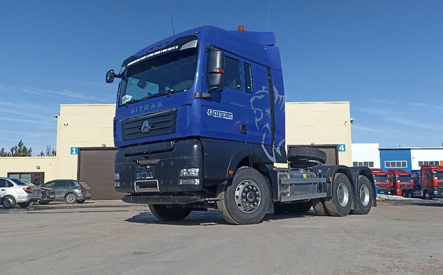 Тягач Sitrak C7H 6х4 540 л.с. МКПП рессорная подвеска 2023г - Тягач: фото 1 Тягач Sitrak C7H 6х4 540 л.с. МКПП рессорная подвеска 2023г - Тягач: фото 1