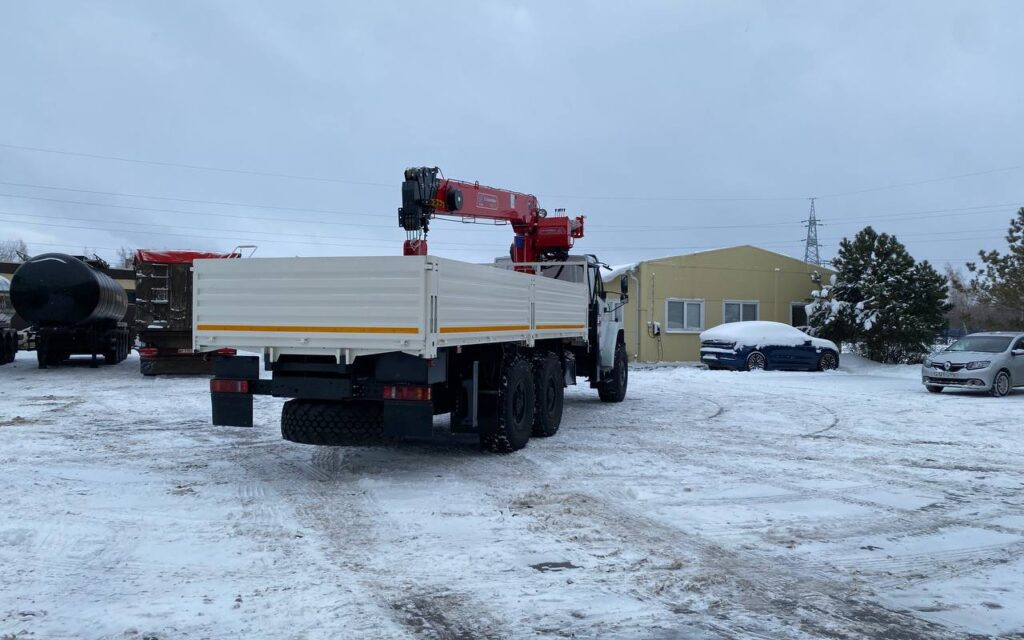 Урал Next с КМУ HORYONG HRS216, 2025 - Бортовой грузовик/ Платформа, Автоманипулятор: фото 5 Урал Next с КМУ HORYONG HRS216, 2025 - Бортовой грузовик/ Платформа, Автоманипулятор: фото 5