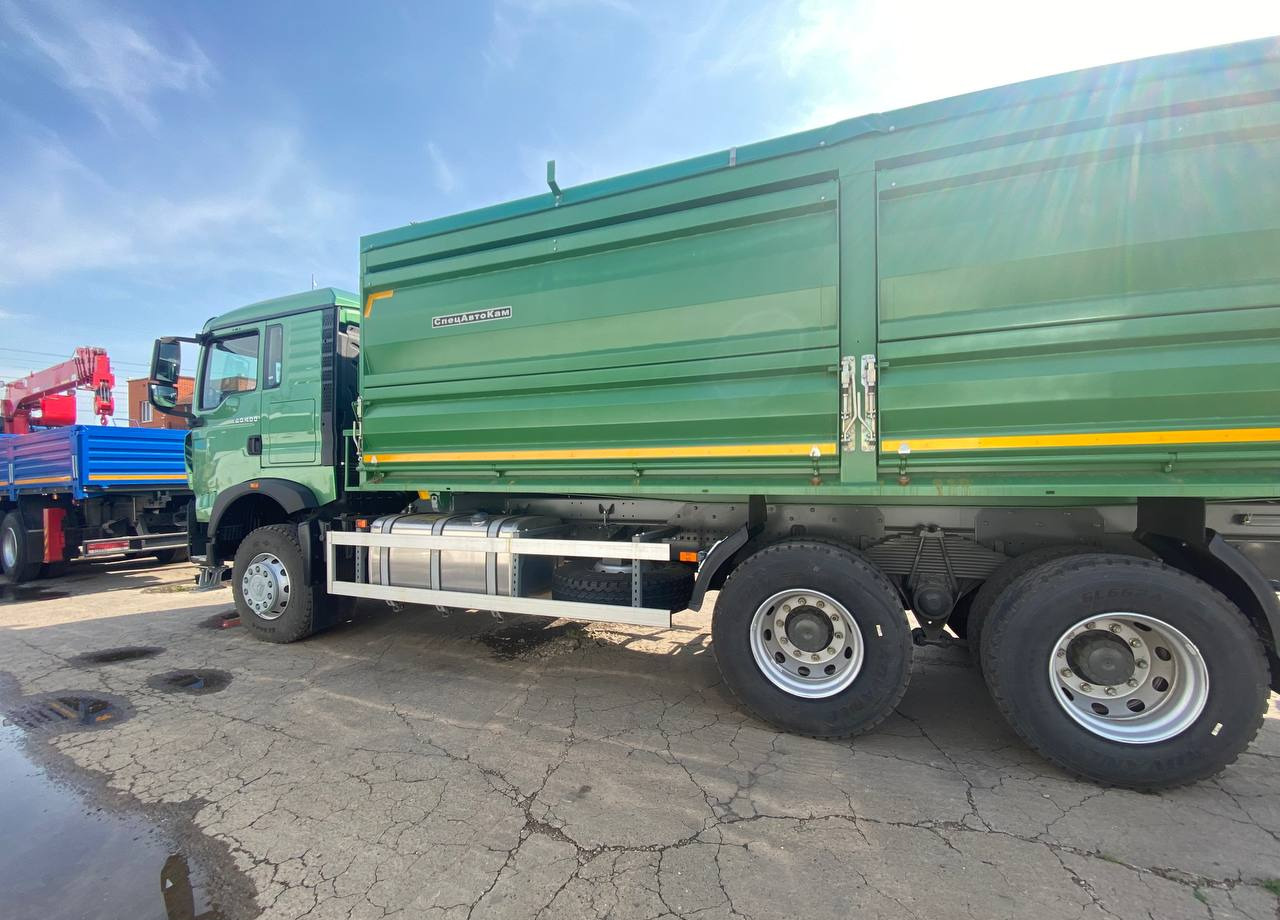 Новый Самосвал Зерновоз Howo T5G 6х4 400 л.с. 23м3 2025: фото 10