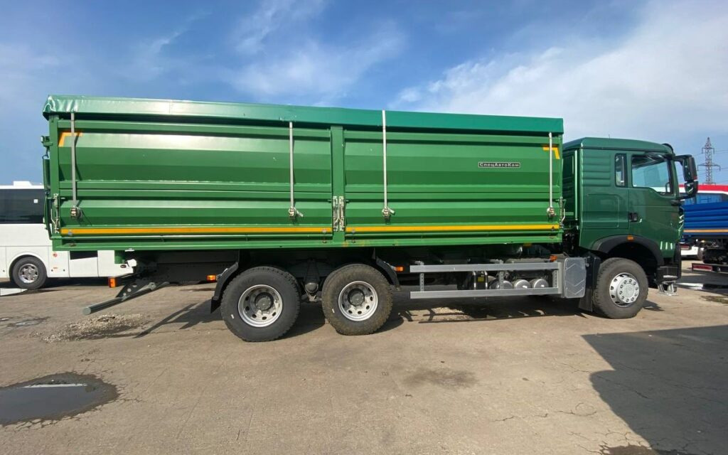 Зерновоз Howo T5G 6х4 400 л.с. 23м3 2025 - Самосвал: фото 3 Зерновоз Howo T5G 6х4 400 л.с. 23м3 2025 - Самосвал: фото 3