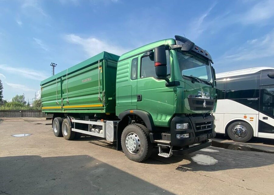 Самосвал Зерновоз Howo T5G 6х4 400 л.с. 23м3 2025: фото 7