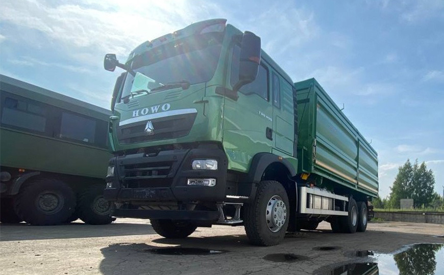 Зерновоз Howo T5G 6х4 400 л.с. 23м3 2025 - Самосвал: фото 1 Зерновоз Howo T5G 6х4 400 л.с. 23м3 2025 - Самосвал: фото 1