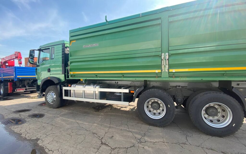 Самосвал Зерновоз Howo T5G 6х4 400 л.с. 23м3 2025: фото 11