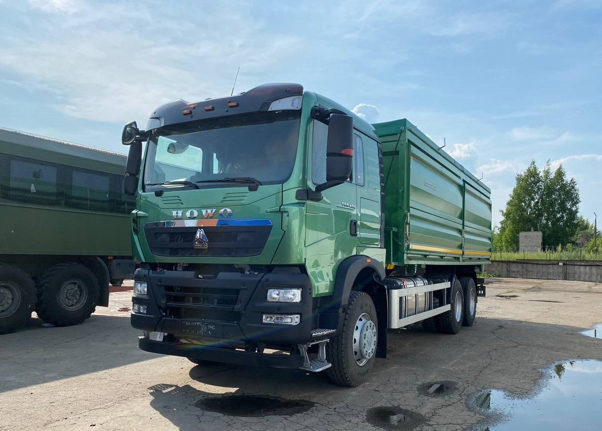 Новый Самосвал Зерновоз Howo T5G 6х4 400 л.с. 23м3 2025: фото 8