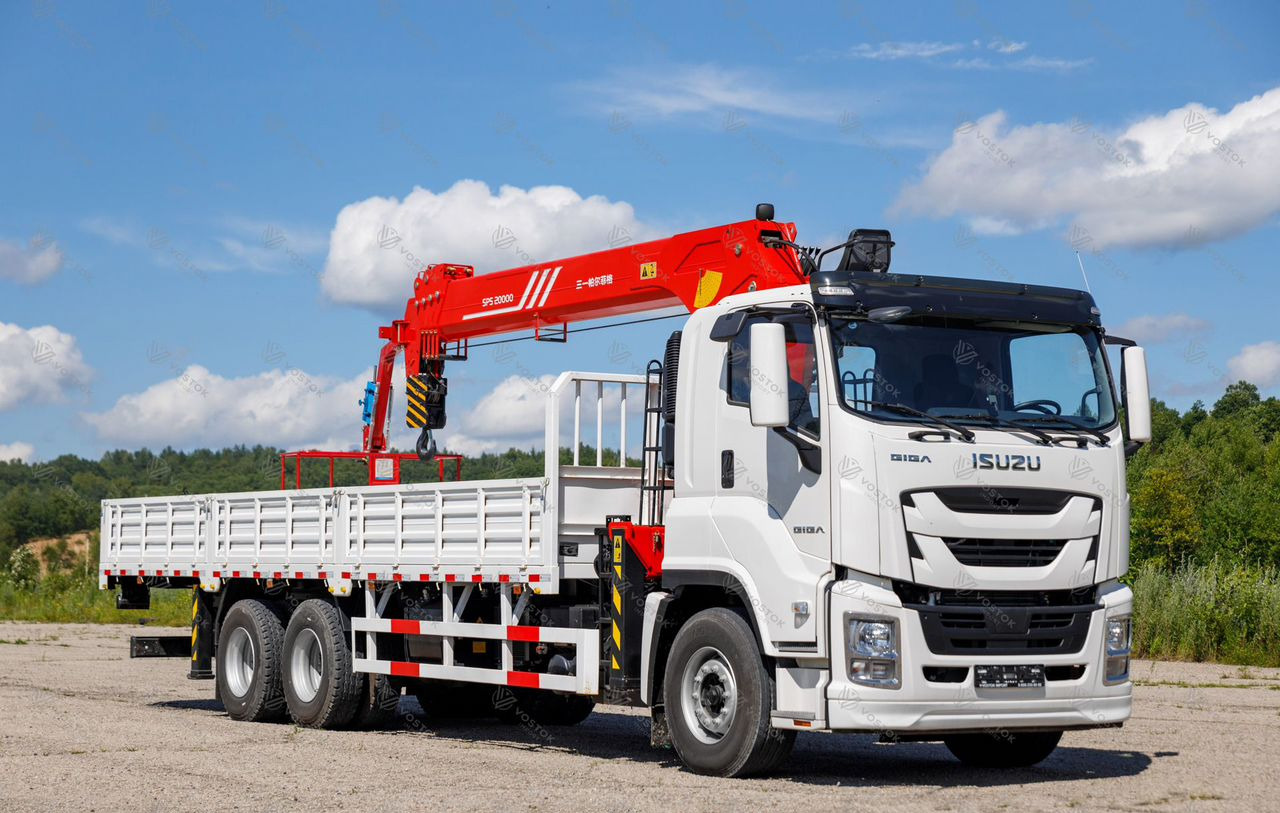 Isuzu Giga (C-series) - Грузовик бортовой/ Платформа, Автоманипулятор: фото 2 Isuzu Giga (C-series) - Грузовик бортовой/ Платформа, Автоманипулятор: фото 2