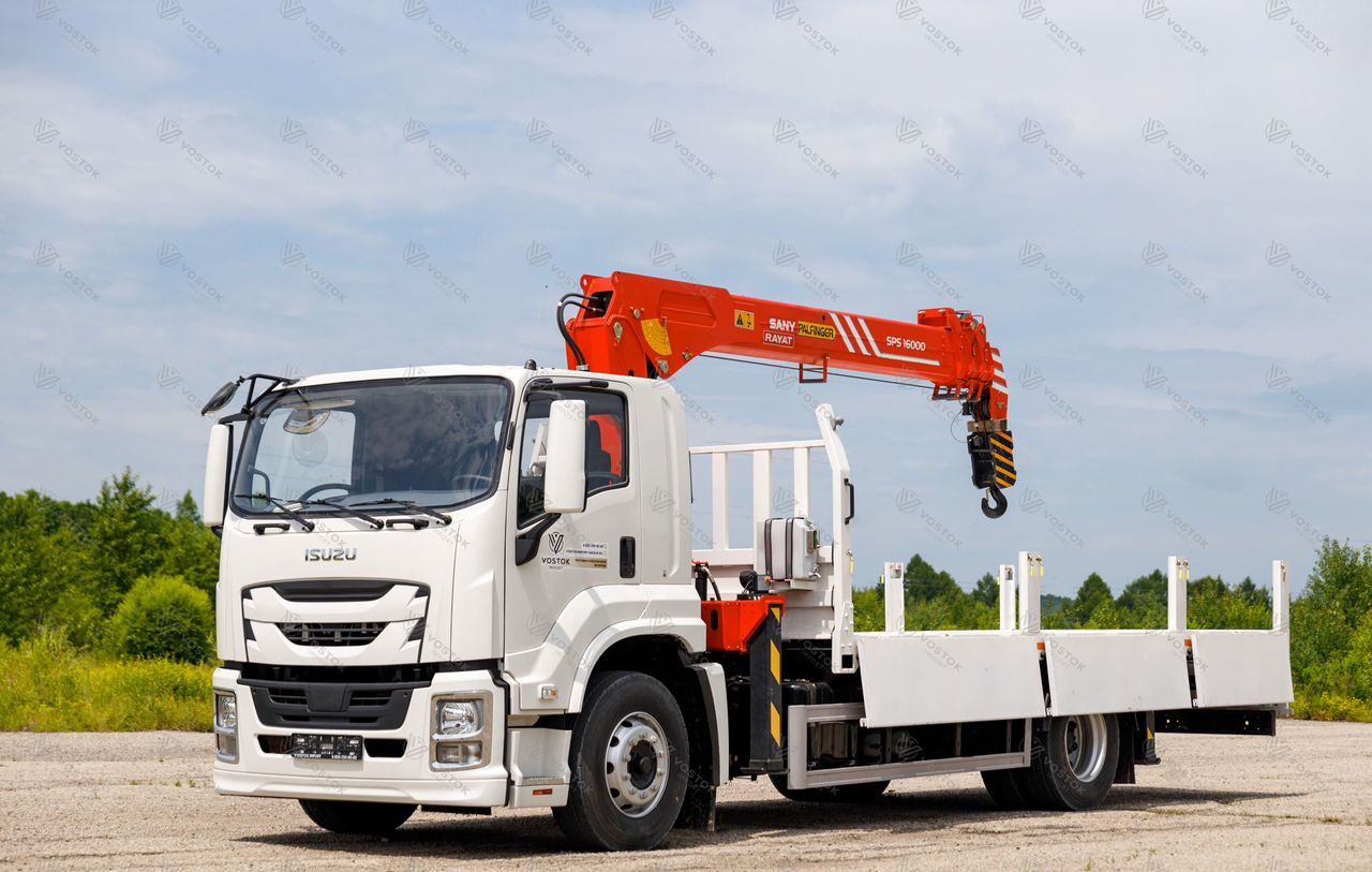 Новый Грузовик бортовой/ Платформа, Автоманипулятор Isuzu Giga (C-series): фото 6