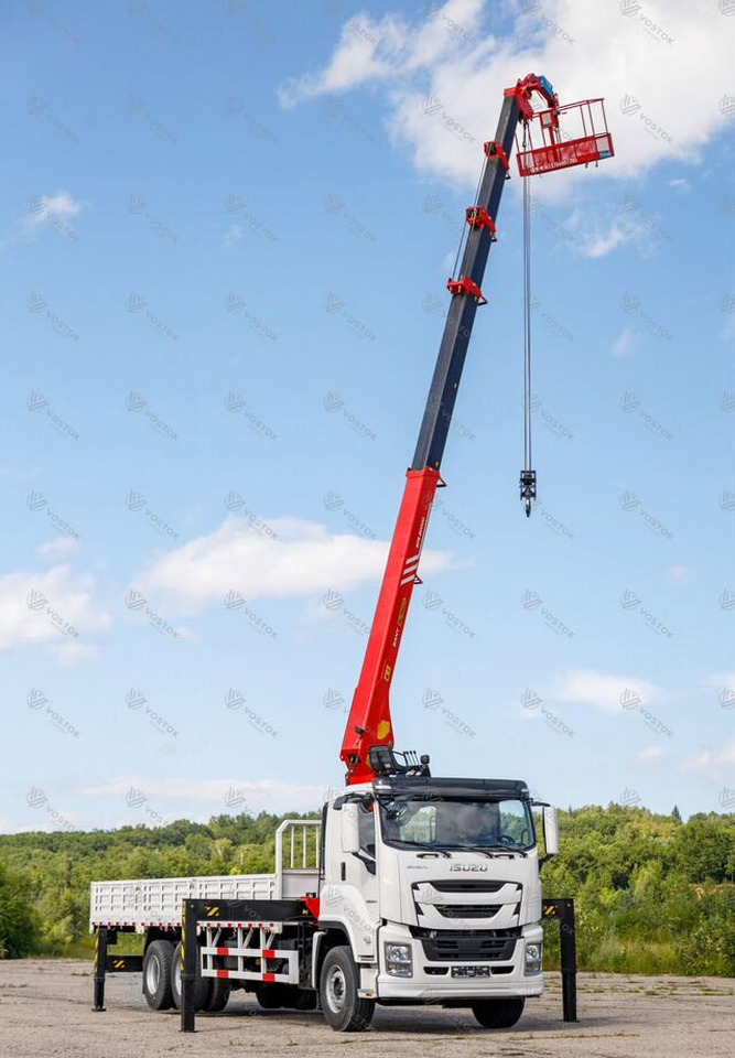 Новый Грузовик бортовой/ Платформа, Автоманипулятор Isuzu Giga (C-series): фото 13