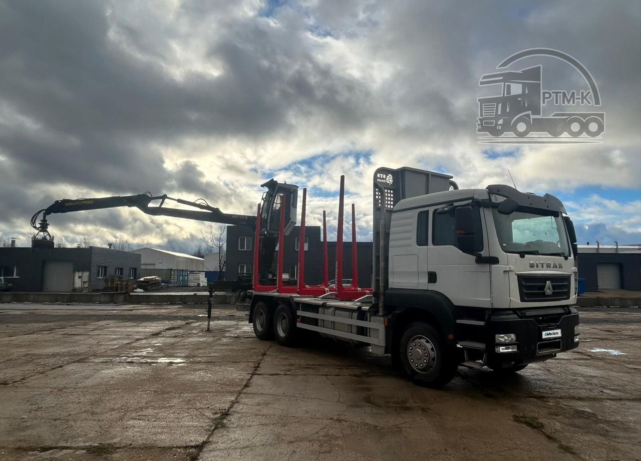 SITRAK C7H - Лесовоз, сортиментовоз, Автоманипулятор: фото 1 SITRAK C7H - Лесовоз, сортиментовоз, Автоманипулятор: фото 1