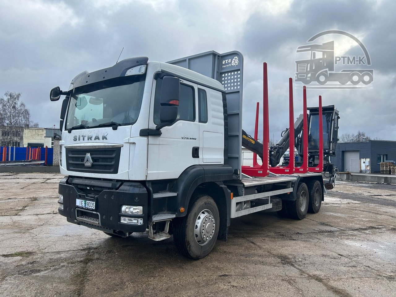 SITRAK C7H - Лесовоз, сортиментовоз, Автоманипулятор: фото 3 SITRAK C7H - Лесовоз, сортиментовоз, Автоманипулятор: фото 3