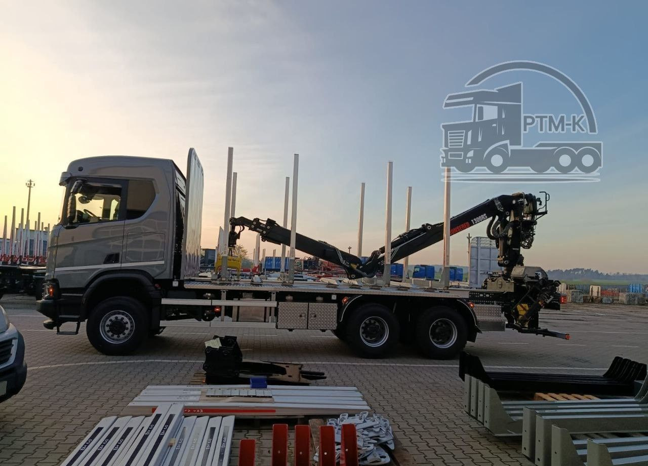 Новый Лесовоз, Автоманипулятор Scania R-series: фото 7