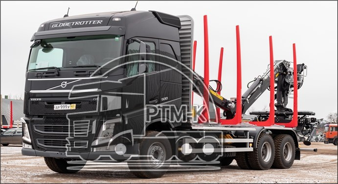 Volvo FH500 - Лесовоз, сортиментовоз, Автоманипулятор: фото 1 Volvo FH500 - Лесовоз, сортиментовоз, Автоманипулятор: фото 1