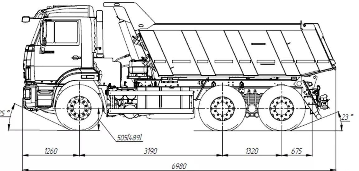 КАМАЗ 65115-7058-48 (A5) - Самосвал: фото 2 КАМАЗ 65115-7058-48 (A5) - Самосвал: фото 2