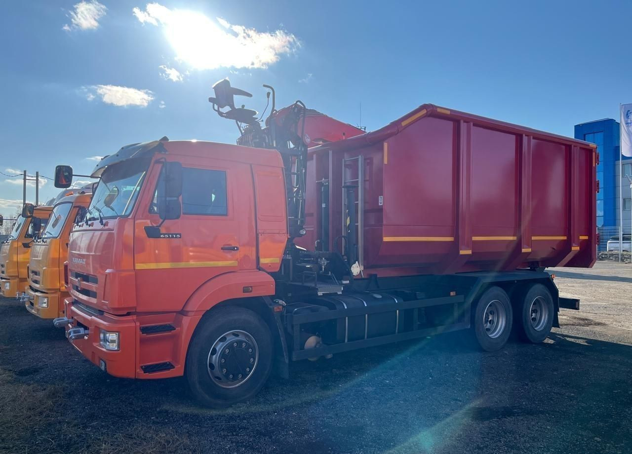 КАМАЗ 659004 - Самосвал, Автоманипулятор: фото 1 КАМАЗ 659004 - Самосвал, Автоманипулятор: фото 1