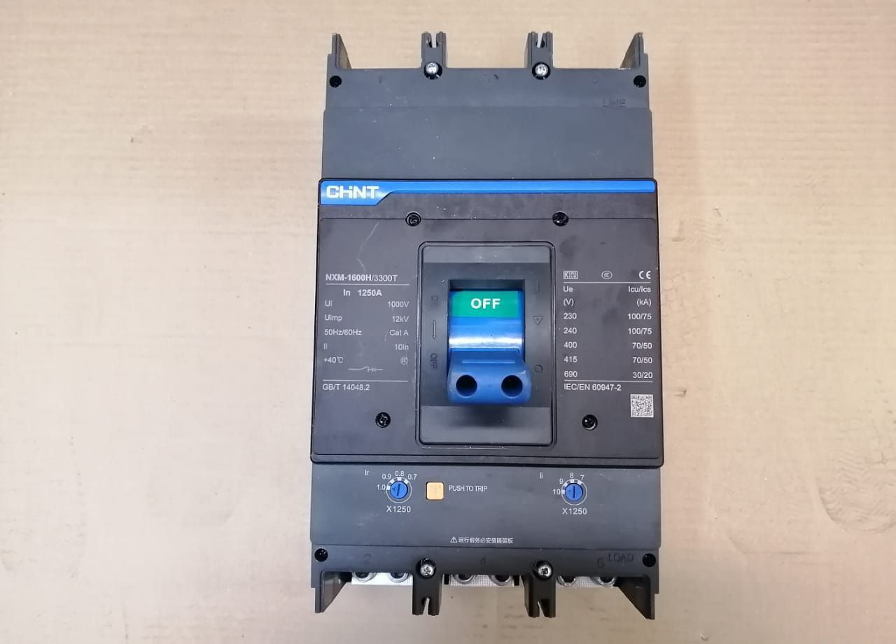 Автоматический выключатель NXM-1600H/3300T - Электрическая система: фото 1 Автоматический выключатель NXM-1600H/3300T - Электрическая система: фото 1