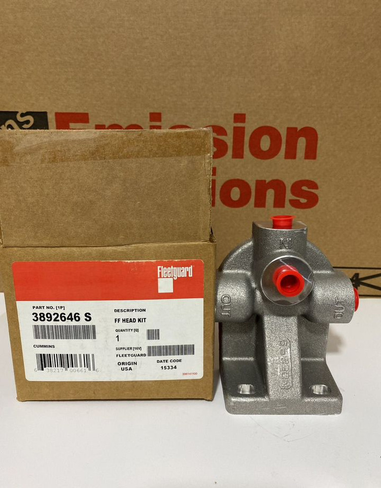 Cummins 3892646S головка фильтра Cummins - Воздушный фильтр: фото 2 Cummins 3892646S головка фильтра Cummins - Воздушный фильтр: фото 2