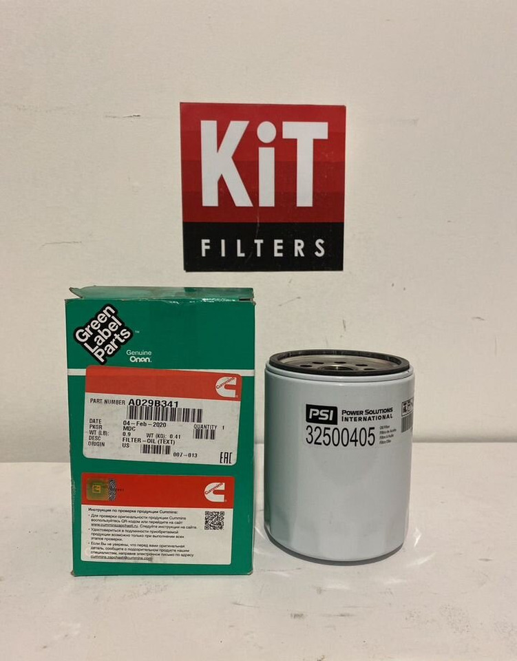 Cummins A029B341 масляный фильтр 32500405 Cummins - Масляный фильтр: фото 1 Cummins A029B341 масляный фильтр 32500405 Cummins - Масляный фильтр: фото 1