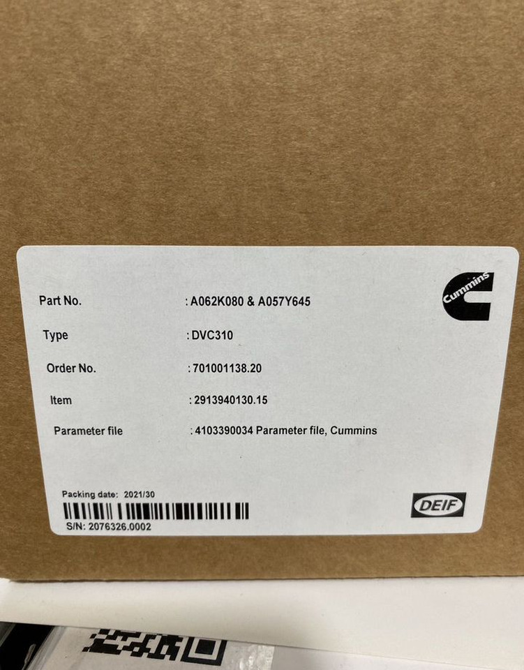 Cummins Контроллер Cummins A045V598 - Электрическая система: фото 3 Cummins Контроллер Cummins A045V598 - Электрическая система: фото 3