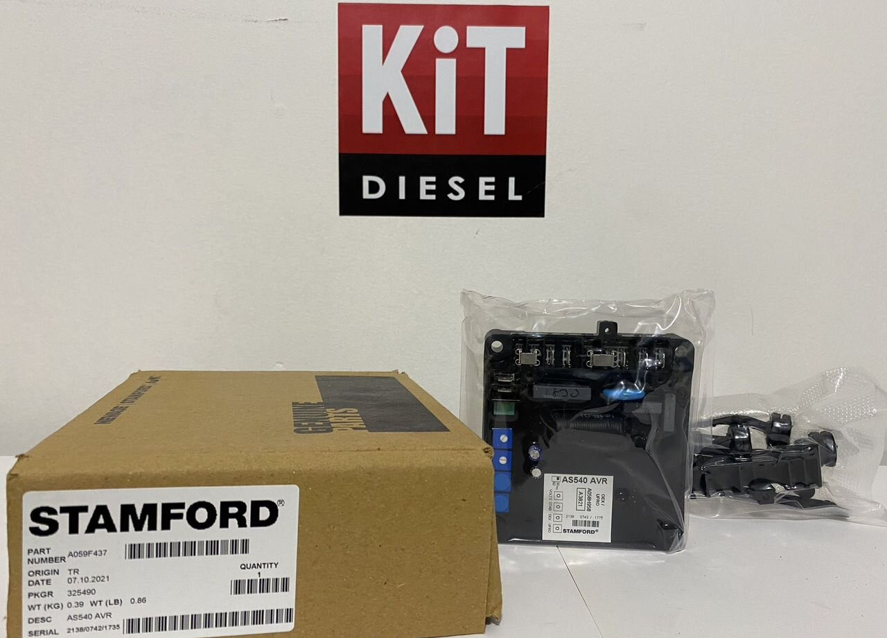 Cummins Регулятор напряжения Cummins для stamford AS540 AV - Электрическая система: фото 1 Cummins Регулятор напряжения Cummins для stamford AS540 AV - Электрическая система: фото 1