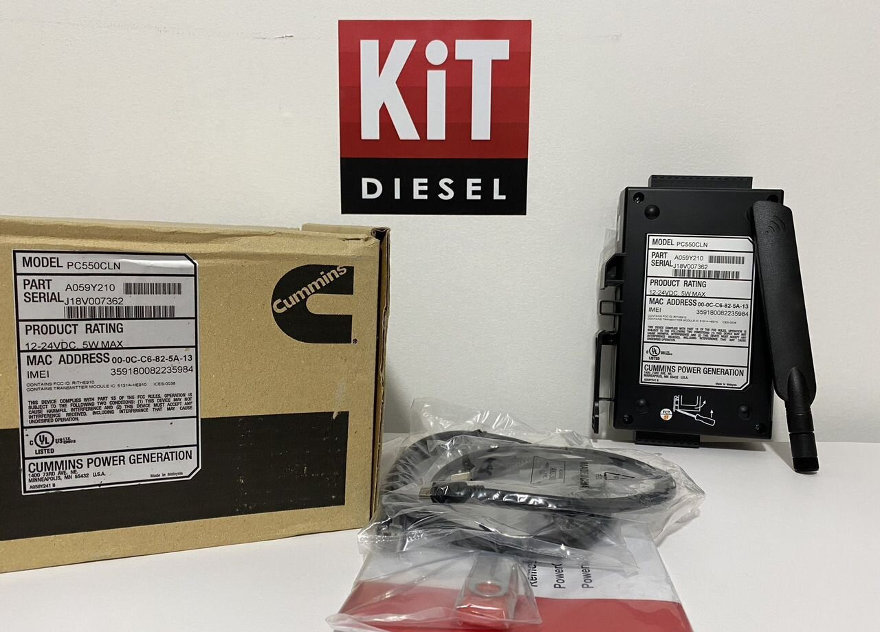 Cummins Система Мониторинга Cummins PC550 A059Y210 - Блок управления: фото 1 Cummins Система Мониторинга Cummins PC550 A059Y210 - Блок управления: фото 1