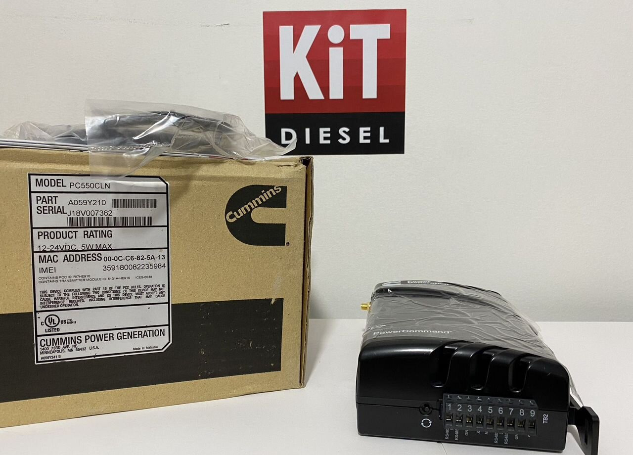 Cummins Система Мониторинга Cummins PC550 A059Y210 - Блок управления: фото 3 Cummins Система Мониторинга Cummins PC550 A059Y210 - Блок управления: фото 3