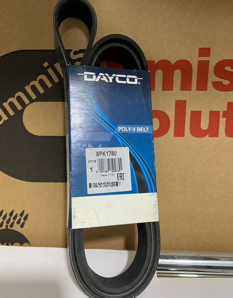 Dayco Ремень поликлиновой dayco 8PK1780 - Ремень: фото 1 Dayco Ремень поликлиновой dayco 8PK1780 - Ремень: фото 1
