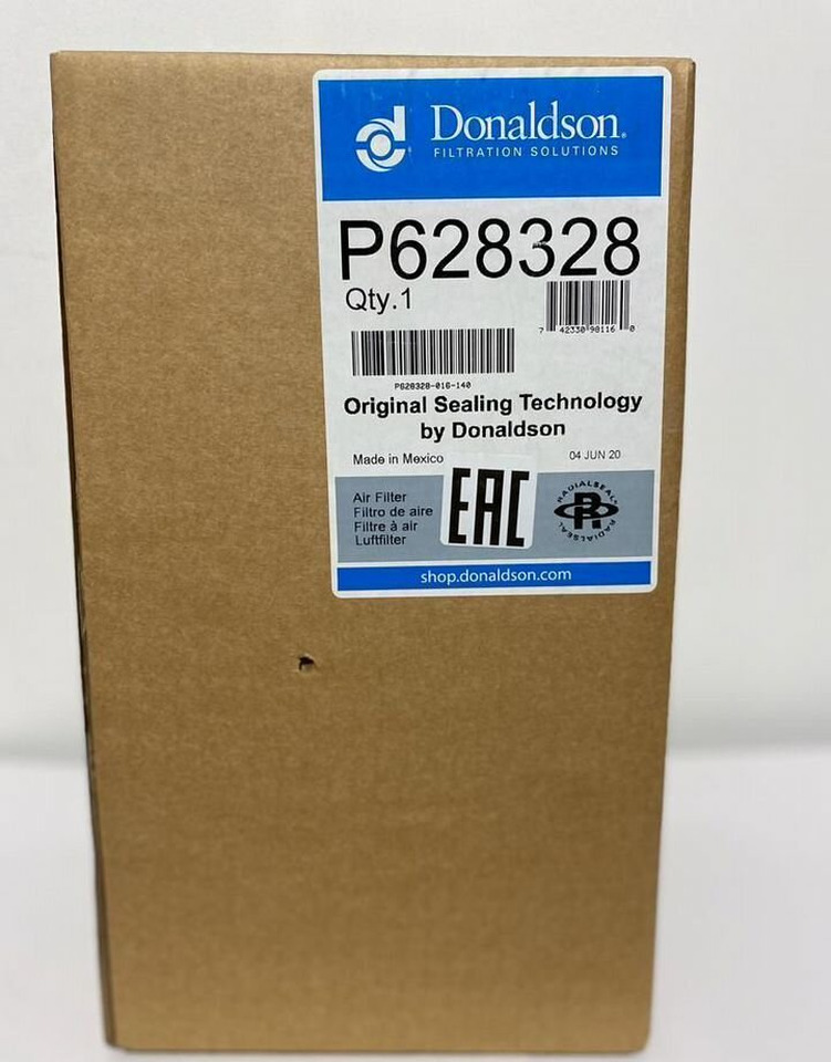 Donaldson Воздушный фильтр donaldson P628328 - Воздушный фильтр: фото 1 Donaldson Воздушный фильтр donaldson P628328 - Воздушный фильтр: фото 1