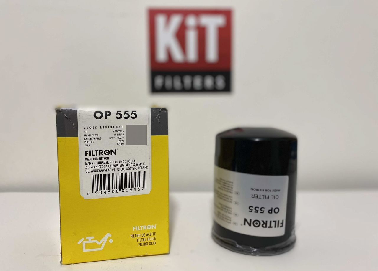 Filtron OP555 Масляный фильтр Filtron - Масляный фильтр: фото 1 Filtron OP555 Масляный фильтр Filtron - Масляный фильтр: фото 1
