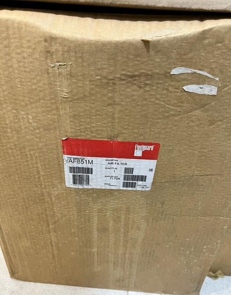 Fleetguard AF851M Воздушный фильтр Fleetguard - Воздушный фильтр: фото 1 Fleetguard AF851M Воздушный фильтр Fleetguard - Воздушный фильтр: фото 1