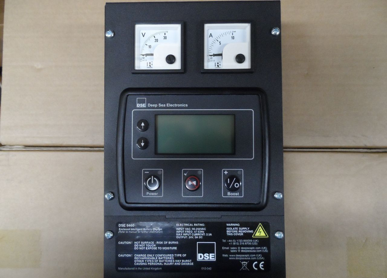 Зарядное устройство deep SEA DSE9460 24v 5a - Электрическая система: фото 1 Зарядное устройство deep SEA DSE9460 24v 5a - Электрическая система: фото 1