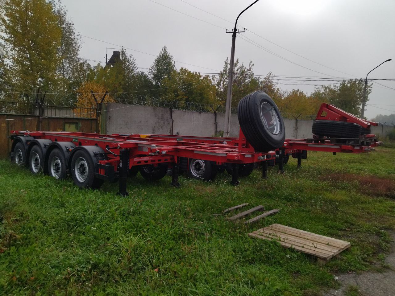 Новый Полуприцеп контейнеровоз (BDF, сменный кузов) GRUNWALD Gr.TC-S4-20 (945430-0000010): фото 6